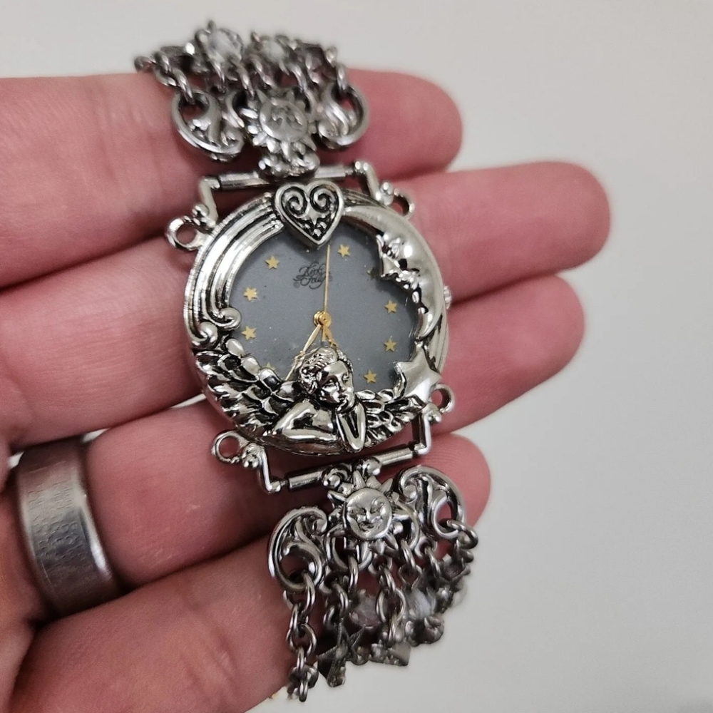 RARE Silver Kirks Folly Silver Cherub